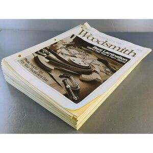 Woodsmith: Notes from the Shop Lot of 17 issues #72-74, 76-83, 85-90 Vtg 1990s